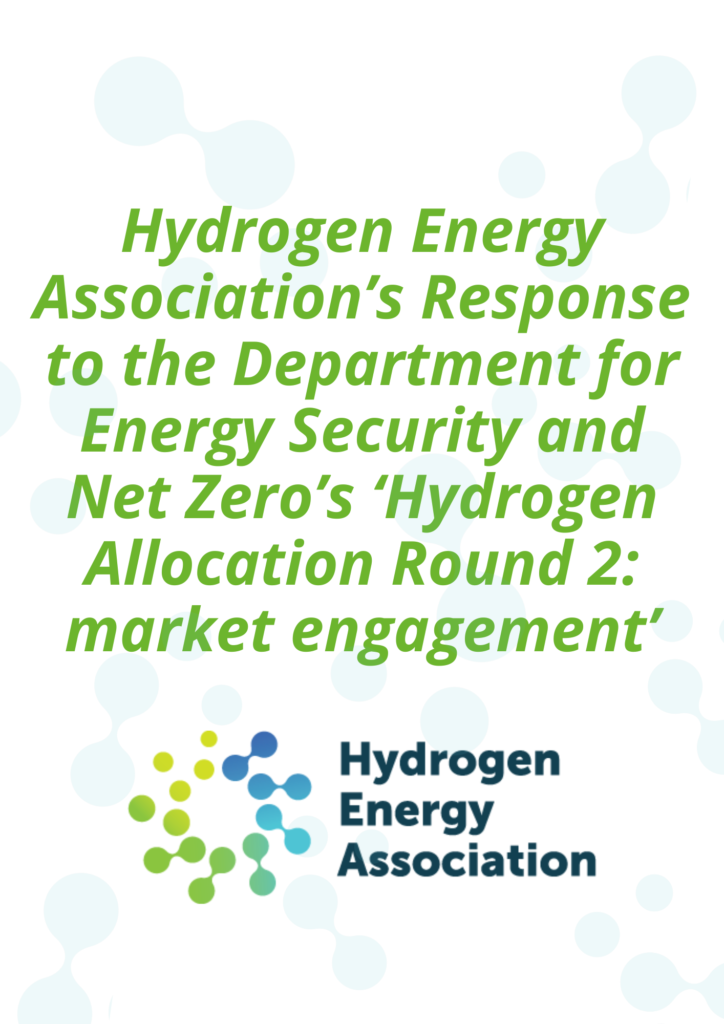 The HEA's consultation response to the Hydrogen Allocation Round 2