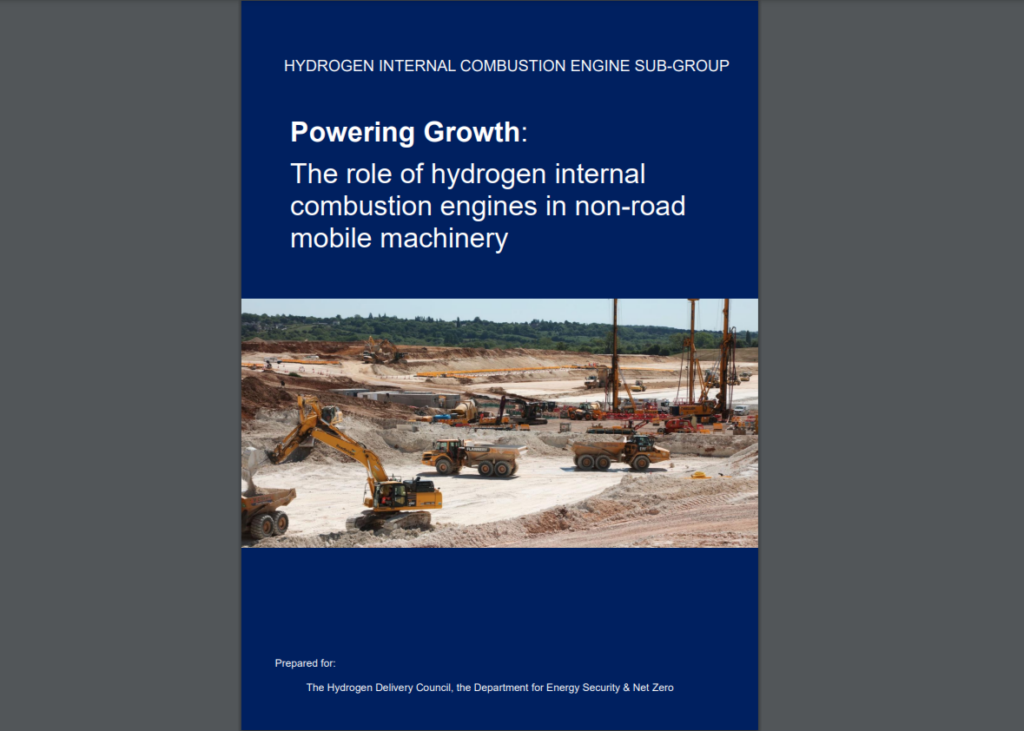 Powering Growth - The Role of Hydrogen Internal Combustion Engines in Non-Road Mobile Machinery