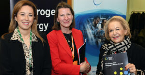 HEA CEO Dr Emma Guthrie with attendees at the HEA's State of the Hydrogen Nation Report launch event
